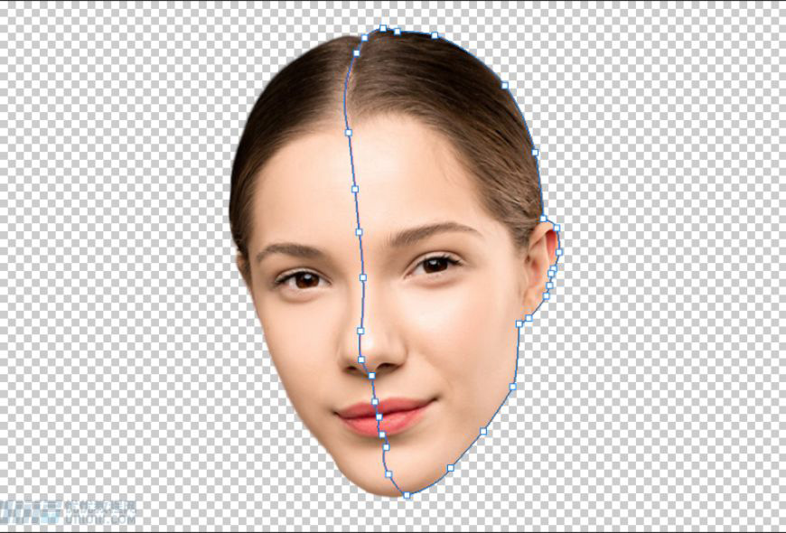 Photoshop合成创意头像长出花朵效果