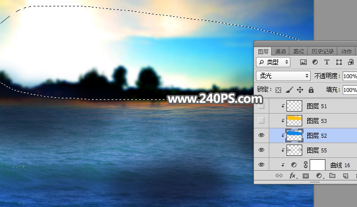 Photoshop合成时尚大气的汇源果汁宣传海报,PS教程,PS家园网