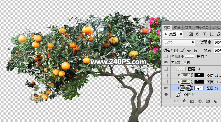 Photoshop合成时尚大气的汇源果汁宣传海报,PS教程,PS家园网