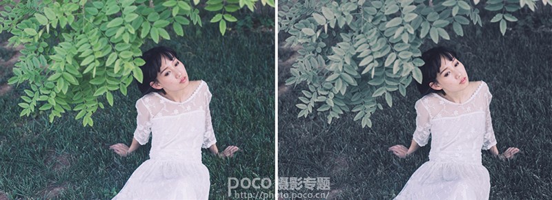 Photoshop调出人像照片唯美暗蓝色效果,PS教程,PS家园网