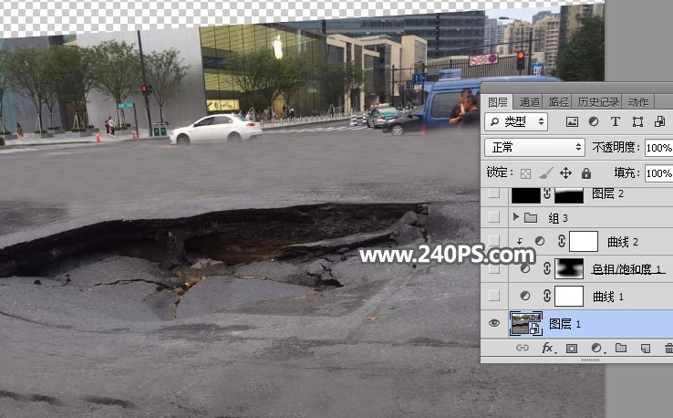 Photoshop合成创意的运动鞋宣传海报,PS教程,PS家园网