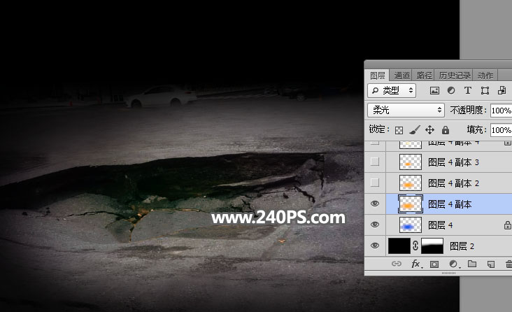 Photoshop合成创意的运动鞋宣传海报,PS教程,PS家园网