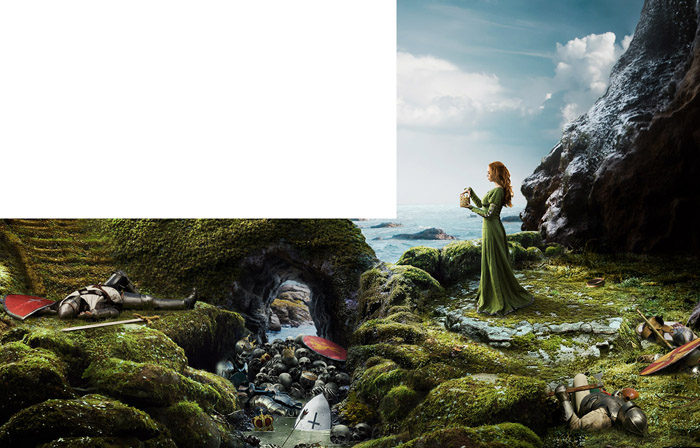 Photoshop合成童话场景里的青蛙王子海报,PS教程,PS家园网