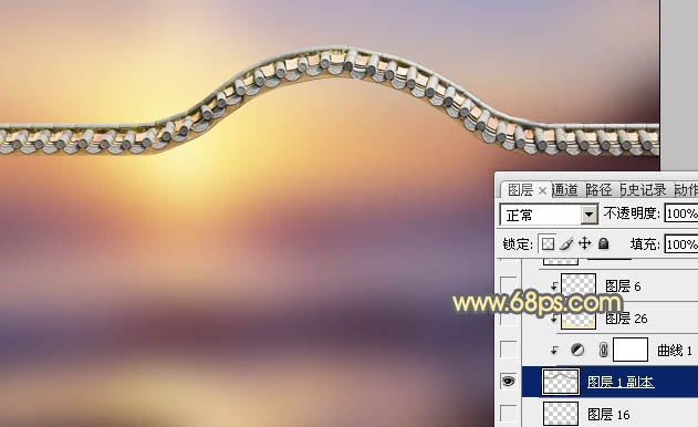 Photoshop合成中式园林黄昏美景效果,PS教程,PS家园网