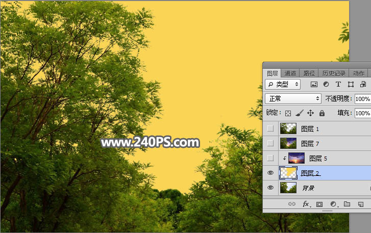 Photoshop制作创意的人像和风景二次曝光效果,PS教程,PS家园网