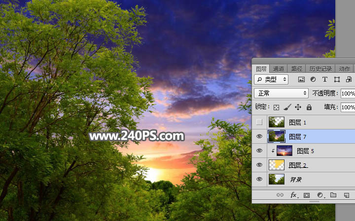 Photoshop制作创意的人像和风景二次曝光效果,PS教程,PS家园网