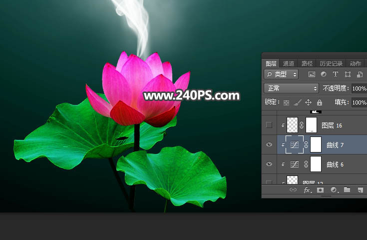 Photoshop合成蓝色风格的蝴蝶仙子出生场景,PS教程,PS家园网