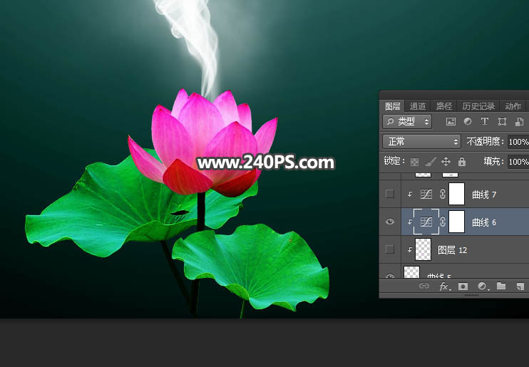 Photoshop合成蓝色风格的蝴蝶仙子出生场景,PS教程,PS家园网