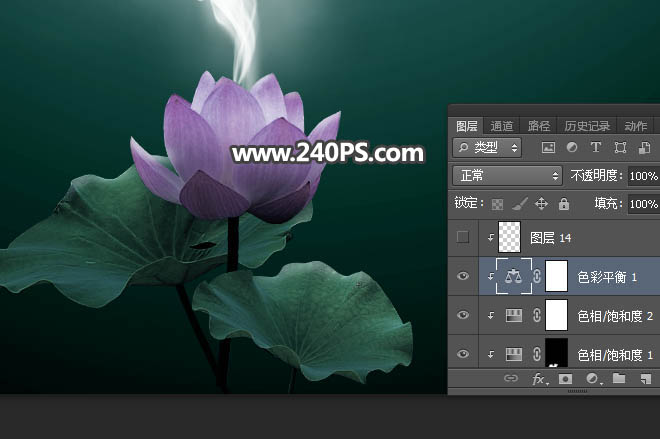 Photoshop合成蓝色风格的蝴蝶仙子出生场景,PS教程,PS家园网