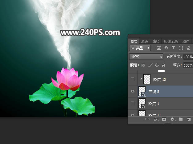 Photoshop合成蓝色风格的蝴蝶仙子出生场景,PS教程,PS家园网