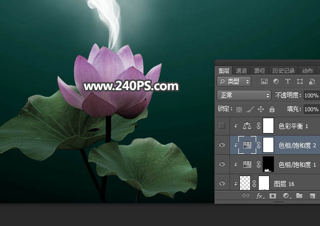 Photoshop合成蓝色风格的蝴蝶仙子出生场景,PS教程,PS家园网