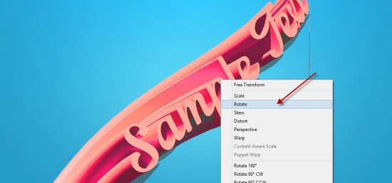 Photoshop制作水果海报中的立体字教程,PS教程,PS家园网