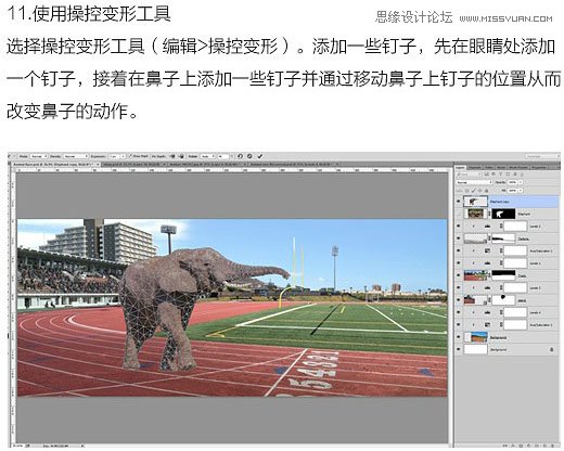 Photoshop合成创意的动物赛跑场景图,PS教程,PS家园网