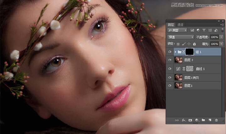 Photoshop使用高反差保留给人像磨皮,PS教程,PS家园网
