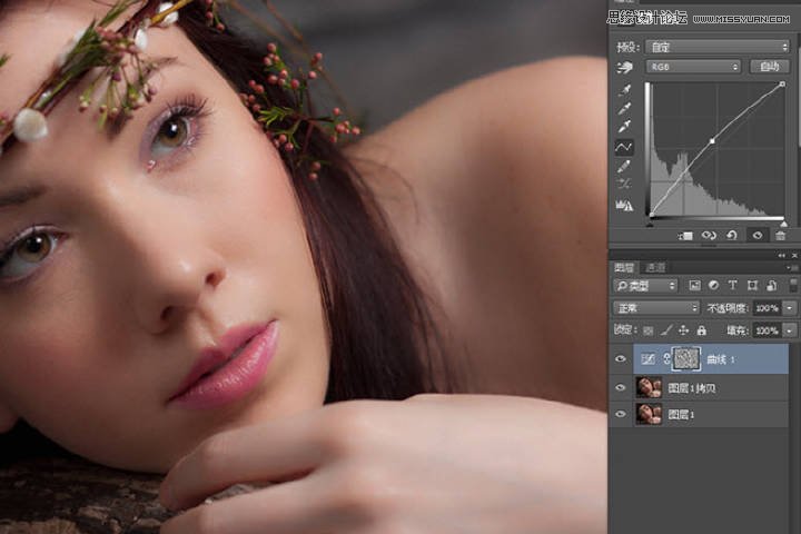 Photoshop使用高反差保留给人像磨皮,PS教程,PS家园网