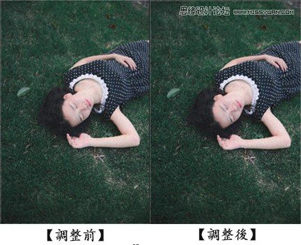 Photoshop调出外景人像唯美的暗夜艺术效果,PS教程,PS家园网