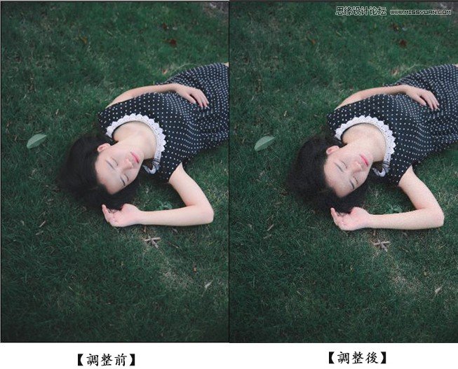 Photoshop调出外景人像唯美的暗夜艺术效果,PS教程,PS家园网