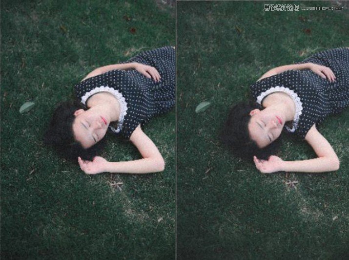 Photoshop调出外景人像唯美的暗夜艺术效果,PS教程,PS家园网