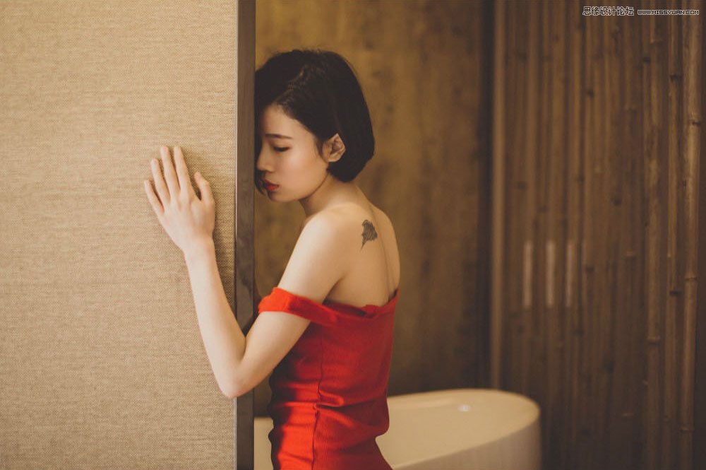 Photoshop制作古典风格的私房照效果图,PS教程,PS家园网