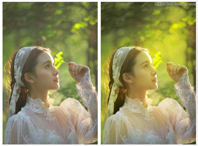Photoshop巧用画笔工具给人像添加逆光效果图,PS教程,PS家园网