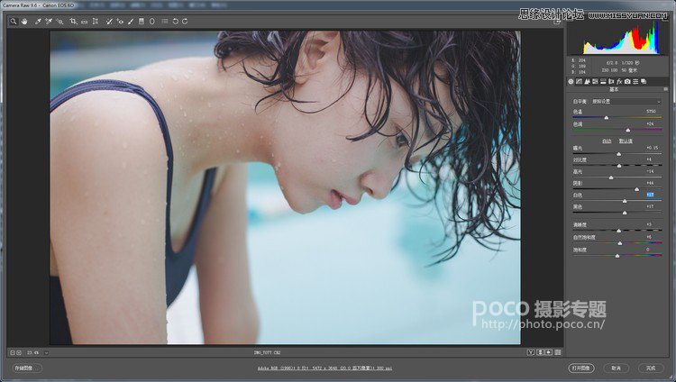 Photoshop调出冷色艺术效果的夏季人像照片,PS教程,PS家园网