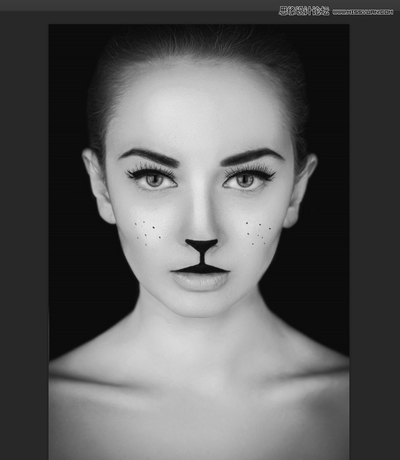 Photoshop制作人像照片半素描绘画效果,PS教程,PS家园网
