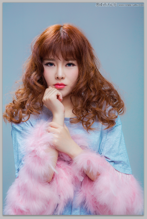 Photoshop调出人像照片唯美的粉嫩肤色效果,PS教程,PS家园网