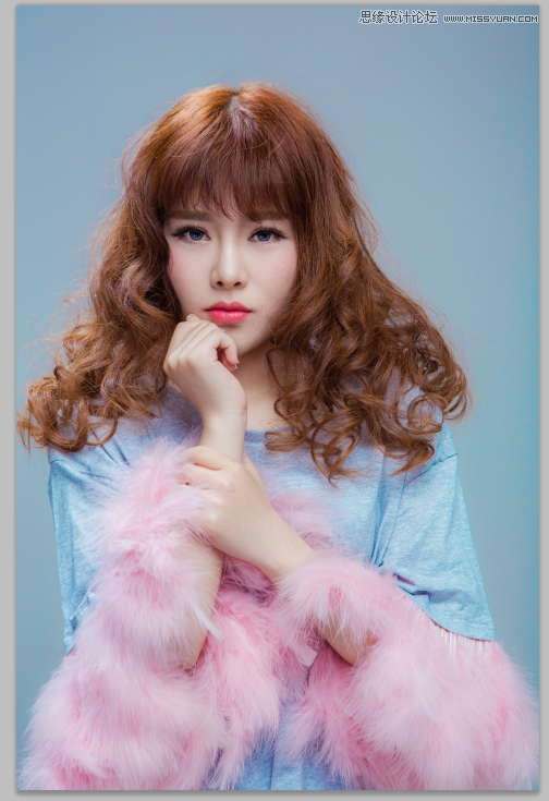 Photoshop调出人像照片唯美的粉嫩肤色效果,PS教程,PS家园网