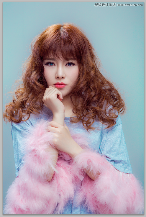 Photoshop调出人像照片唯美的粉嫩肤色效果,PS教程,PS家园网