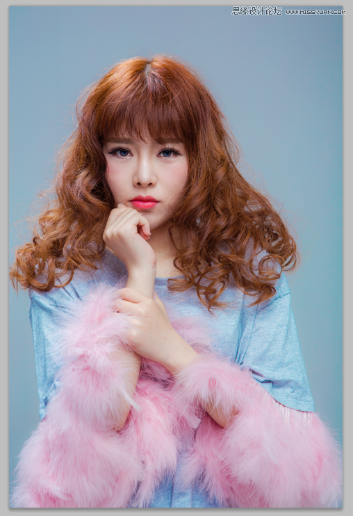 Photoshop调出人像照片唯美的粉嫩肤色效果,PS教程,PS家园网
