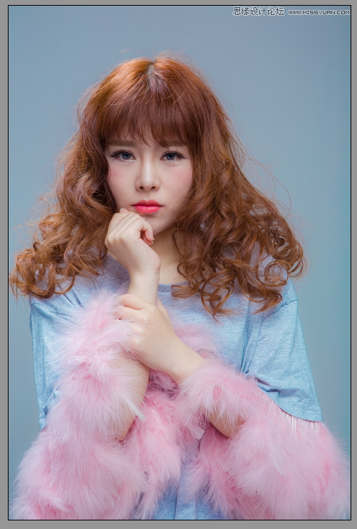 Photoshop调出人像照片唯美的粉嫩肤色效果,PS教程,PS家园网