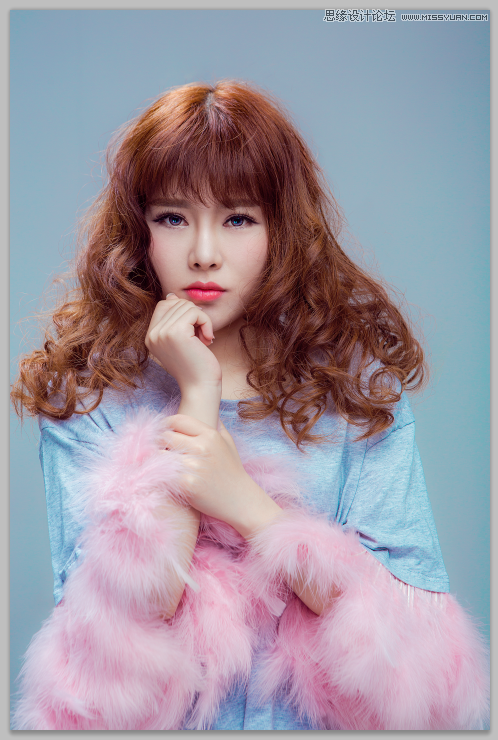 Photoshop调出人像照片唯美的粉嫩肤色效果,PS教程,PS家园网