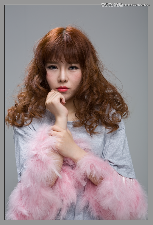 Photoshop调出人像照片唯美的粉嫩肤色效果,PS教程,PS家园网