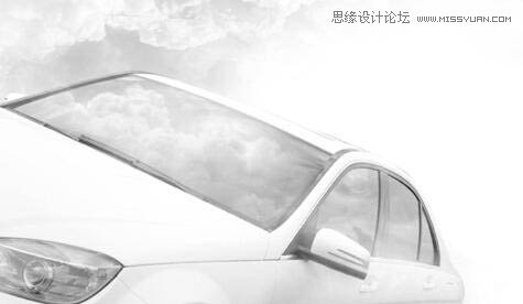 Photoshop设计高大上的奔驰汽车海报教程