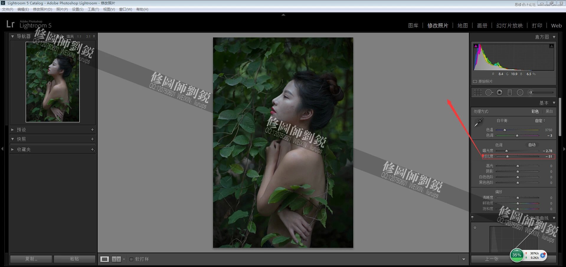 Photoshop调出外景人像唯美的电影胶片效果