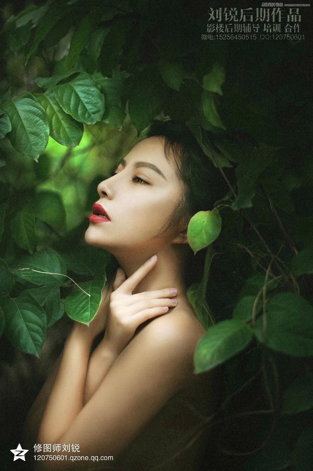 Photoshop调出外景人像唯美的电影胶片效果