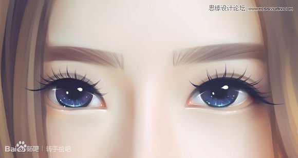 Photoshop给清纯女孩转唯美手绘效果图