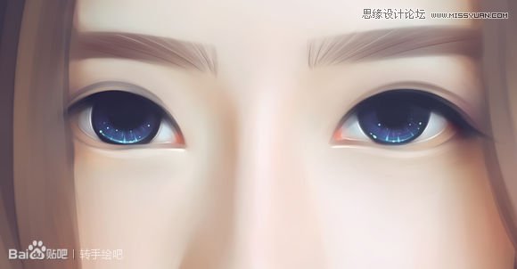 Photoshop给清纯女孩转唯美手绘效果图