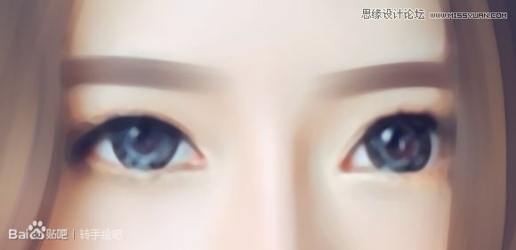 Photoshop给清纯女孩转唯美手绘效果图