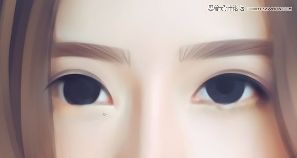 Photoshop给清纯女孩转唯美手绘效果图