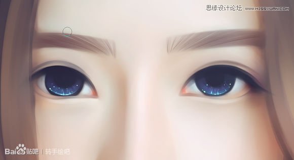 Photoshop给清纯女孩转唯美手绘效果图