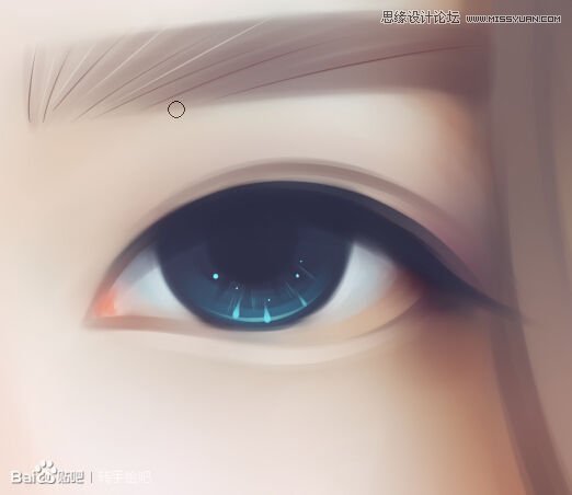 Photoshop给清纯女孩转唯美手绘效果图