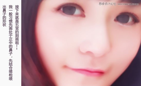 Photoshop结合SAI软件给可爱女孩转手绘处理