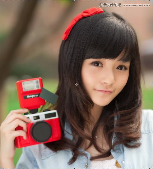 Photoshop结合SAI软件给可爱女孩转手绘处理