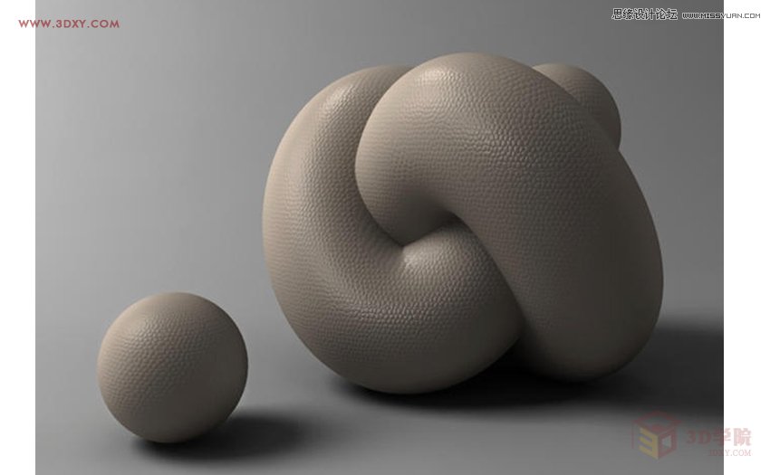 Photoshop制作3D中常用的皮革纹理背景