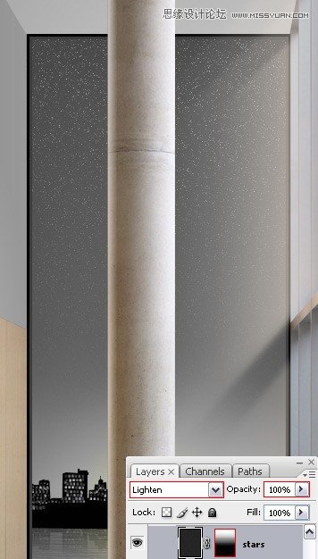 Photoshop教你打造逼真的城市夜景特效