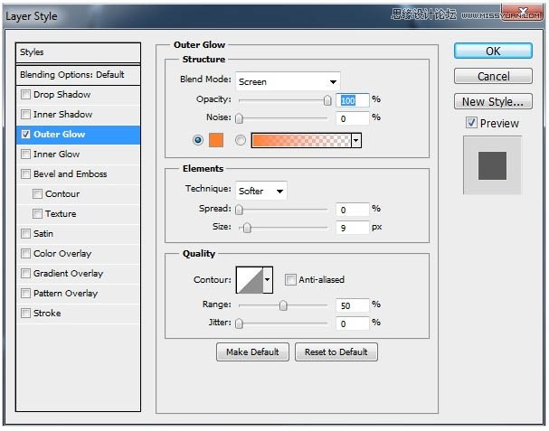 Photoshop合成头顶火焰燃烧效果的森林鹿王