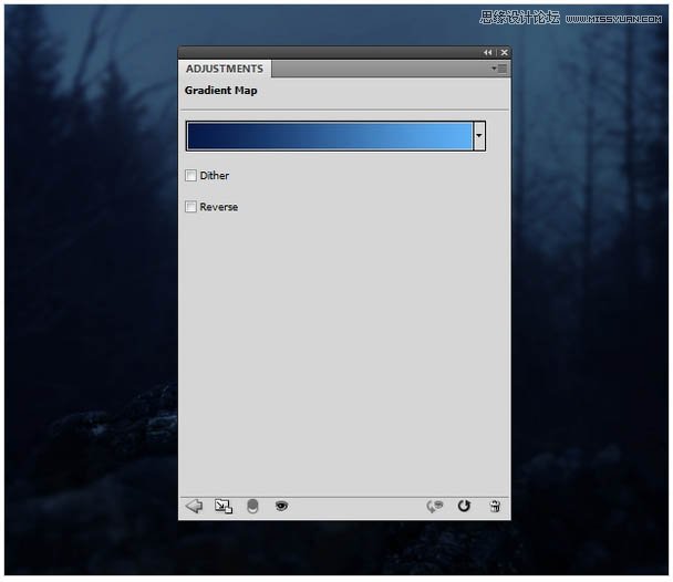 Photoshop合成头顶火焰燃烧效果的森林鹿王