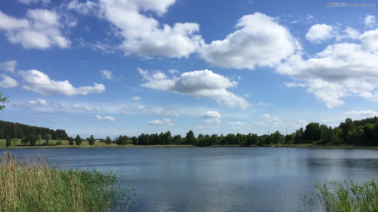 Photoshop修复细节严重缺失的风景照片