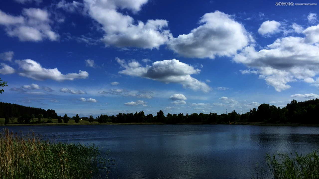 Photoshop修复细节严重缺失的风景照片